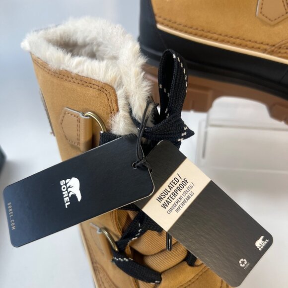 Sorel Tivoli V Waterproof Boots Faux Fur Insulated Winter Women Boots Size 10.5 - Picture 9 of 13